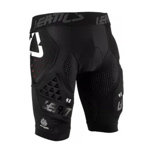 LEATT spodky s chráničmi - IMPACT SHORTS 3DF 4.0 - čierna/biela LEATT spodky s chráničmi - IMPACT SHORTS 3DF 4.0 - čierna/biela