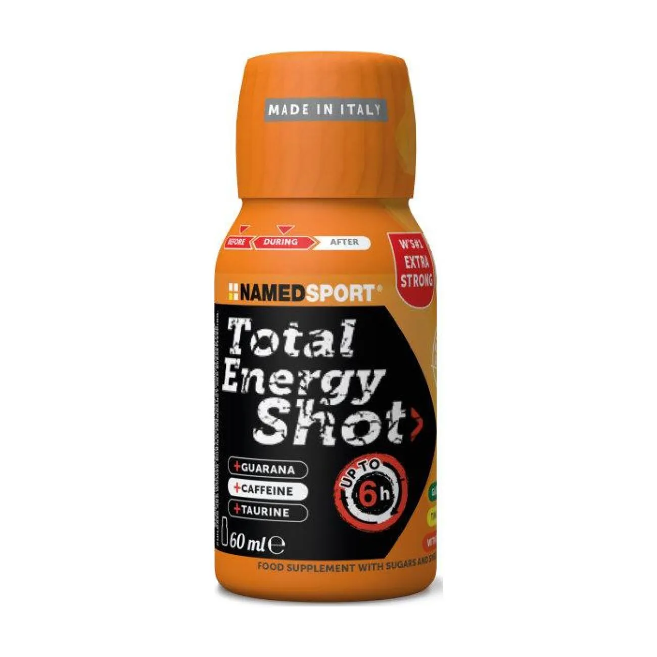 NAMEDSPORT nápoj - TOTAL ENERGY SHOT ORANGE CAFFEINE 60 ml NAMEDSPORT nápoj - TOTAL ENERGY SHOT ORANGE CAFFEINE 60 ml