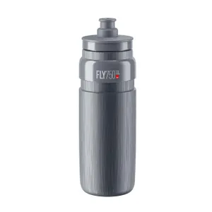 ELITE Cyklistická fľaša na vodu - FLY TEX 750 ml - šedá ELITE Cyklistická fľaša na vodu - FLY TEX 750 ml - šedá