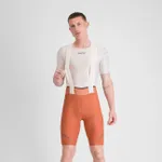 SPORTFUL Cyklistické nohavice krátke s trakmi - HXPEREPIC - oranžová SPORTFUL Cyklistické nohavice krátke s trakmi - HXPEREPIC - oranžová