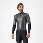 CASTELLI vodeodolná bunda - GABRA R SS - čierna CASTELLI vodeodolná bunda - GABRA R SS - čierna