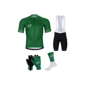 BONAVELO Cyklistický mega set - TOUR DE FRANCE 2025 - zelená/čierna BONAVELO Cyklistický mega set - TOUR DE FRANCE 2025 - zelená/čierna