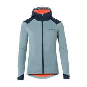 VAUDE Cyklistická vetruodolná bunda - QIMSA SOFTSHELL - modrá VAUDE Cyklistická vetruodolná bunda - QIMSA SOFTSHELL - modrá