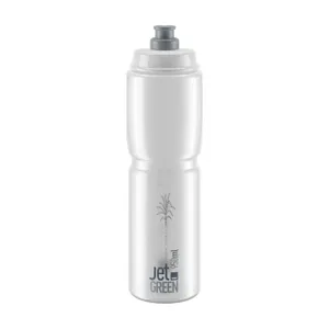 ELITE Cyklistická fľaša na vodu - JET GREEN 950 - transparentná ELITE Cyklistická fľaša na vodu - JET GREEN 950 - transparentná