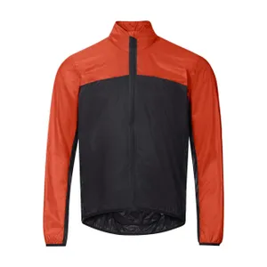 VAUDE Cyklistická vetruodolná bunda - MATERA AIR - červená/čierna VAUDE Cyklistická vetruodolná bunda - MATERA AIR - červená/čierna