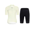 RIVANELLE Cyklistický krátky dres a krátke nohavice - ELEVATE - čierna/ivory RIVANELLE Cyklistický krátky dres a krátke nohavice - ELEVATE - čierna/ivory