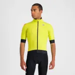 SPORTFUL Cyklistická vetruodolná bunda - FIANDRE PRO - žltá/čierna SPORTFUL Cyklistická vetruodolná bunda - FIANDRE PRO - žltá/čierna