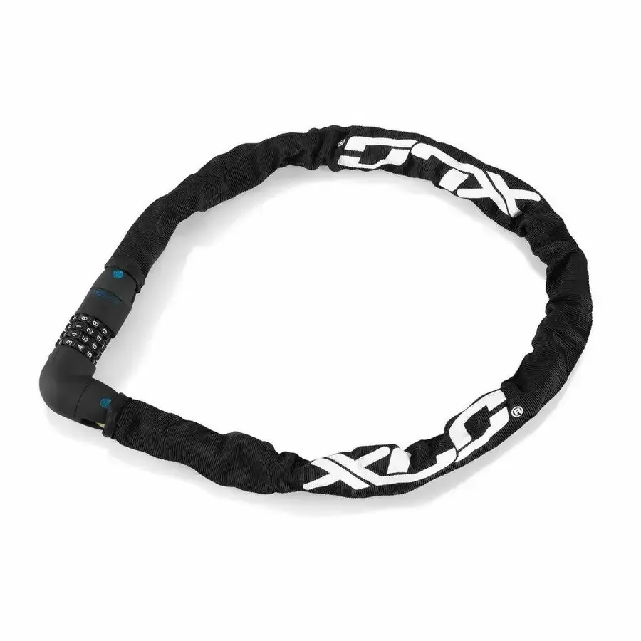 XLC Chain Combination Lock Yakuza Plus 8x1000mm , Zámek, Velikosť: 100 cm XLC Chain Combination Lock Yakuza Plus 8x1000mm , Zámek, Velikosť: 100 cm