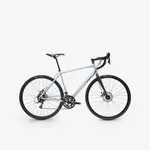 Cestný bicykel - Cestný bicykel RC120 s kotúčovými brzdami sivý Cestný bicykel - Cestný bicykel RC120 s kotúčovými brzdami sivý