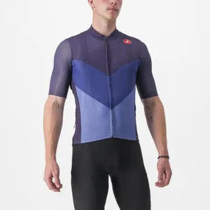 CASTELLI Cyklistický dres s krátkym rukávom - ENDURANCE PRO 2 - fialová CASTELLI Cyklistický dres s krátkym rukávom - ENDURANCE PRO 2 - fialová