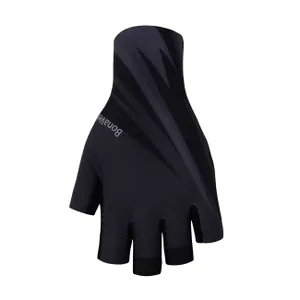 BONAVELO Cyklistické rukavice krátkoprsté - MIST - čierna BONAVELO Cyklistické rukavice krátkoprsté - MIST - čierna