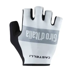 CASTELLI Cyklistické rukavice krátkoprsté - GIRO 3 - biela CASTELLI Cyklistické rukavice krátkoprsté - GIRO 3 - biela