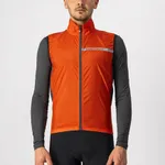 CASTELLI Cyklistická vesta - SQUADRA STRECH - červená CASTELLI Cyklistická vesta - SQUADRA STRECH - červená