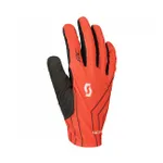 SCOTT Cyklistické rukavice dlhoprsté - RC TEAM - červená SCOTT Cyklistické rukavice dlhoprsté - RC TEAM - červená