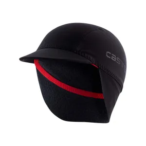 CASTELLI Cyklistická čiapka - NANO THERMAL - čierna CASTELLI Cyklistická čiapka - NANO THERMAL - čierna