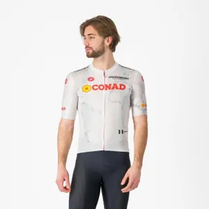 CASTELLI Cyklistický dres s krátkym rukávom - GIRO 108 COMPETIZIONE 3 - biela CASTELLI Cyklistický dres s krátkym rukávom - GIRO 108 COMPETIZIONE 3 - biela