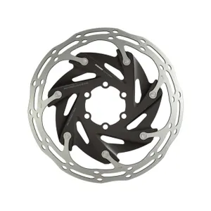 SRAM brzdový kotúč - CENTERLINE X ROAD 2 PIECE 140mm - strieborná/čierna SRAM brzdový kotúč - CENTERLINE X ROAD 2 PIECE 140mm - strieborná/čierna
