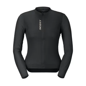 SCOTT Cyklistický dres s dlhým rukávom letný - PRO W - čierna SCOTT Cyklistický dres s dlhým rukávom letný - PRO W - čierna