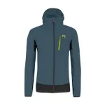 KARPOS Cyklistická vetruodolná bunda - LOT EVO - modrá/čierna KARPOS Cyklistická vetruodolná bunda - LOT EVO - modrá/čierna