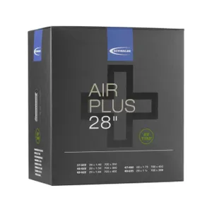 SCHWALBE duša - AIR PLUS AV17AP 700x37/45C 40 mm - čierna SCHWALBE duša - AIR PLUS AV17AP 700x37/45C 40 mm - čierna