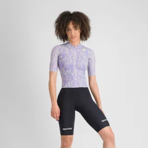 SPORTFUL Cyklistická kombinéza - G-SUIT - čierna/fialová SPORTFUL Cyklistická kombinéza - G-SUIT - čierna/fialová
