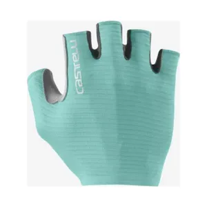 CASTELLI Cyklistické rukavice krátkoprsté - ESPRESSO - svetlo modrá CASTELLI Cyklistické rukavice krátkoprsté - ESPRESSO - svetlo modrá