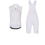 RIVANELLE Cyklistický krátky dres a krátke nohavice - PURE - biela RIVANELLE Cyklistický krátky dres a krátke nohavice - PURE - biela