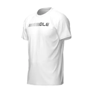 ALÉ Cyklistické tričko s krátkym rukávom - T-SHIRT - biela ALÉ Cyklistické tričko s krátkym rukávom - T-SHIRT - biela