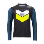 KENNY Cyklistický dres s dlhým rukávom letný - PROLIGHT - žltá/modrá KENNY Cyklistický dres s dlhým rukávom letný - PROLIGHT - žltá/modrá
