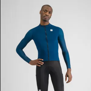 SPORTFUL Cyklistický dres s dlhým rukávom zimný - SRK THERMAL - modrá SPORTFUL Cyklistický dres s dlhým rukávom zimný - SRK THERMAL - modrá
