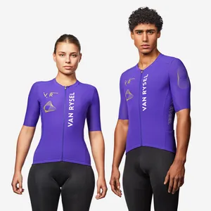 Športy > Cyklistika > Cyklistické oblečenie > Pánske cyklistické oblečenie > Pánske cyklistické dresy a tričká > Pánske cyklistické dresy a tričká s krátkym rukávom - Unisex letný cyklistický dres Racer 2 fialový s logom Športy > Cyklistika > Cyklistické oblečenie > Pánske cyklistické oblečenie > Pánske cyklistické dresy a tričká > Pánske cyklistické dresy a tričká s krátkym rukávom - Unisex letný cyklistický dres Racer 2 fialový s logom