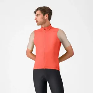 CASTELLI Cyklistická vesta - ESPRESSO 2 - červená CASTELLI Cyklistická vesta - ESPRESSO 2 - červená