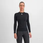 SPORTFUL Cyklistické tričko s dlhým rukávom - MERINO - čierna SPORTFUL Cyklistické tričko s dlhým rukávom - MERINO - čierna