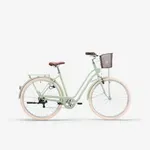 Športy > Cyklistika > Bicykle > Mestské bicykle > Klasické mestské bicykle - Mestský bicykel 520 znížený rám svetlozelený Športy > Cyklistika > Bicykle > Mestské bicykle > Klasické mestské bicykle - Mestský bicykel 520 znížený rám svetlozelený