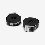 Športy > Cyklistika > Príslušenstvo na bicykel > Preprava a uskladnenie bicyklov - Sada 2 sťahovacích popruhov 3 m čierne Športy > Cyklistika > Príslušenstvo na bicykel > Preprava a uskladnenie bicyklov - Sada 2 sťahovacích popruhov 3 m čierne