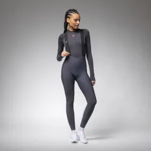 ALÉ Cyklistické nohavice dlhé s trakmi - R-EV1 VOLTAGE - antracitová ALÉ Cyklistické nohavice dlhé s trakmi - R-EV1 VOLTAGE - antracitová