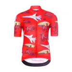 HOLOKOLO Cyklistický dres s krátkym rukávom - SPEED - červená HOLOKOLO Cyklistický dres s krátkym rukávom - SPEED - červená