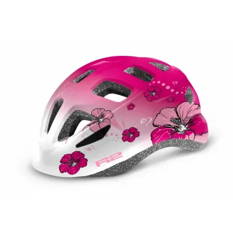 Detská cyklistická prilba R2 BUNNY - white, pink Detská cyklistická prilba R2 BUNNY - white, pink