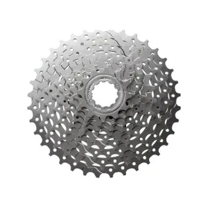SHIMANO kazeta - CASSETTE HG400 9 11-34 - strieborná SHIMANO kazeta - CASSETTE HG400 9 11-34 - strieborná