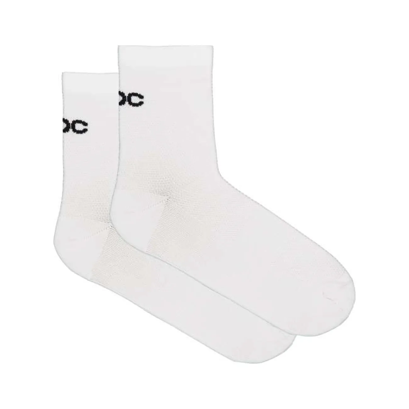 POC Cyklistické ponožky klasické - CADENCE ROAD AIR SOCKS - biela