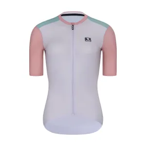 RIVANELLE Cyklistický dres s krátkym rukávom - TECHNICAL - ružová/zelená RIVANELLE Cyklistický dres s krátkym rukávom - TECHNICAL - ružová/zelená