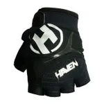 HAVEN Cyklistické rukavice krátkoprsté - DEMO - čierna/biela HAVEN Cyklistické rukavice krátkoprsté - DEMO - čierna/biela