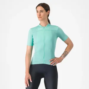 CASTELLI Cyklistický dres s krátkym rukávom - ANIMA 4 - svetlo modrá CASTELLI Cyklistický dres s krátkym rukávom - ANIMA 4 - svetlo modrá