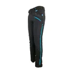 HAVEN Cyklistické nohavice dlhé bez trakov - TRINITY - čierna/modrá HAVEN Cyklistické nohavice dlhé bez trakov - TRINITY - čierna/modrá
