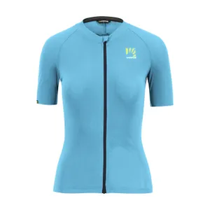 KARPOS Cyklistický dres s krátkym rukávom - PRALONGIA EVO W - modrá KARPOS Cyklistický dres s krátkym rukávom - PRALONGIA EVO W - modrá