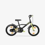 Detský bicykel - 16-palcový bicykel pre deti od 4,5 do 6 rokov 500 Dark Hero Detský bicykel - 16-palcový bicykel pre deti od 4,5 do 6 rokov 500 Dark Hero