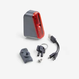 Športy > Cyklistika > Príslušenstvo na bicykel > Osvetlenie bicykla - Zadné svetlo City Speed sivé Športy > Cyklistika > Príslušenstvo na bicykel > Osvetlenie bicykla - Zadné svetlo City Speed sivé