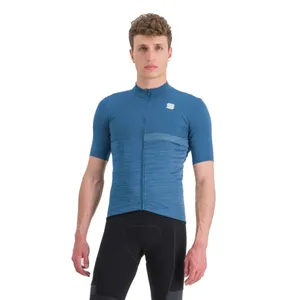 Pánsky cyklistický dres s krátkym rukávom SPORTFUL Giara jersey, berry blue Pánsky cyklistický dres s krátkym rukávom SPORTFUL Giara jersey, berry blue
