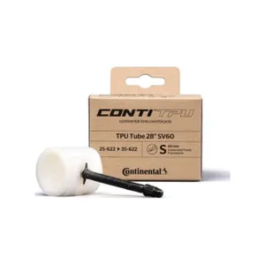 CONTINENTAL duša - TPU TUBE 28 SV60 - biela/čierna CONTINENTAL duša - TPU TUBE 28 SV60 - biela/čierna
