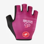 CASTELLI Cyklistické rukavice krátkoprsté - #GIRO - cyklamenová CASTELLI Cyklistické rukavice krátkoprsté - #GIRO - cyklamenová